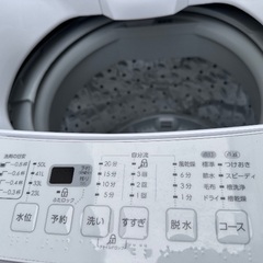 🟧洗濯機番号61 NITORI ニトリ 2020年製 6kg 大阪府内全域配達無料 設置動作確認込み 保管場所での引取は値引きしますの画像