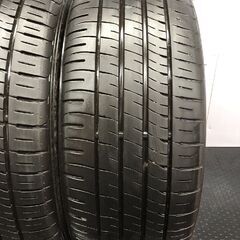 DUNLOP ENASAVE EC204 215/50R18 18インチ 夏タイヤ 2本 22年製 バリ溝 ヤリスクロス CX-3 audi/Q2 VW/T-Roc等　(STN039)の画像