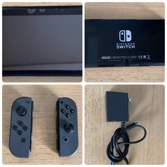 ニンテンドーSwitch グレーの画像