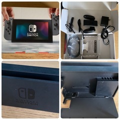 ニンテンドーSwitch グレーの画像