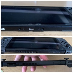 ニンテンドーSwitch グレーの画像