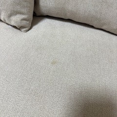 ローソファ　3人掛け　木製の画像