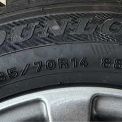 ダンロップスタッドレスタイヤホイールセット4本
の画像