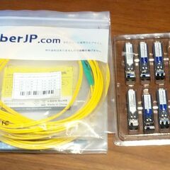 10Gtek デュアルSFP+ポート PCIe NIC / TP-Link 光回線 SFP メディアコンバーター / SFPモジュールの画像