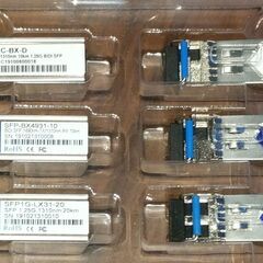 10Gtek デュアルSFP+ポート PCIe NIC / TP-Link 光回線 SFP メディアコンバーター / SFPモジュールの画像