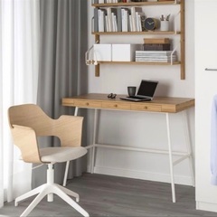 【IKEA】【デスク】【リルオーセン】【竹】の画像