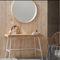 【IKEA】【デスク】【リルオーセン】【竹】の画像