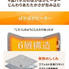ぽか暖パネルヒーター　chocoZAPの画像