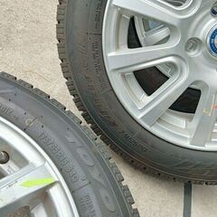 冬 175/65R15 日本製【~90％富山】アクア ヴィッツ カローラ フィールダー ポルテ フィット シャトル スイフト キューブ TOYOの画像