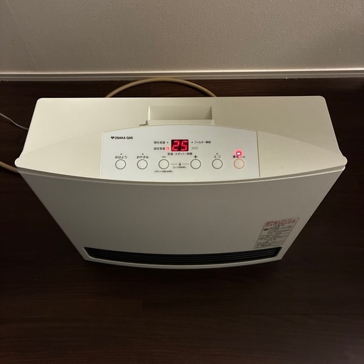 OSAKA GAS ガスファンヒーター