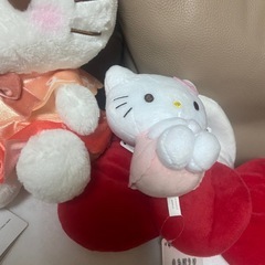 キティ ぬいぐるみ まとめ売り 5点セット の画像