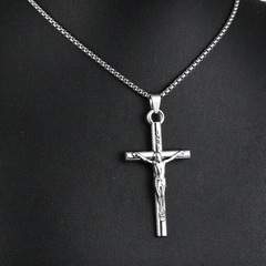 N54*《ステンレス》*十字架ネックレス⁑メンズの画像