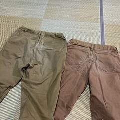 UNIQLOパンツ3本セット　150の画像
