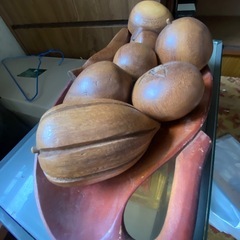 木製果物オブジェ♪の画像