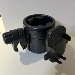 ベビーカー 2ドリンクホルダー スマホスタンド付 西松屋 の画像