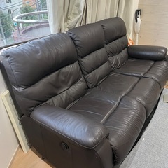ニトリの電動ソファの画像
