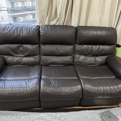 ニトリの電動ソファの画像