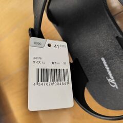 未使用レディースサンダルLLサイズの画像