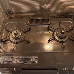 グリル付きテーブルコンロの画像