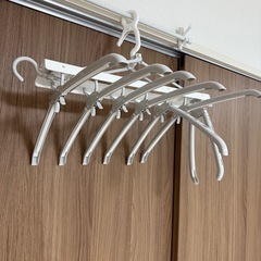【ジャンク品】ニトリ 7連ハンガーの画像