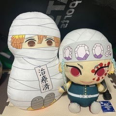 鬼滅の刃　ぬいぐるみセットの画像