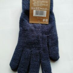 MEN'S　あったか裏起毛　やわらか手袋　Ｌ　未使用品　送料が高いので取りにこれる方限定の画像