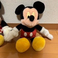 ミッキー、ミニーぬいぐるみセットの画像