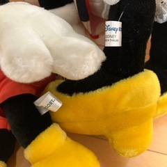 ミッキー、ミニーぬいぐるみセットの画像