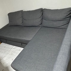 【IKEA】3人掛けソファー L字の画像