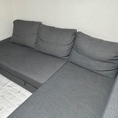 【IKEA】3人掛けソファー L字の画像