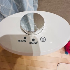 遠赤電気ストーブ2017年製の画像