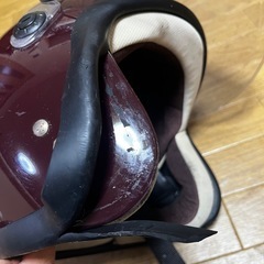 アクティブワン NT-70 ジェットヘルメット サイズフリー 57〜60cm　バブルシールド ワンタッチバックルの画像