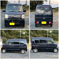 【車検満タン】美車/H23/エブリィ/ジョイン/4WD/マニュアル/10万キロ/キーレス/ナビ/テレビ/DVDの画像