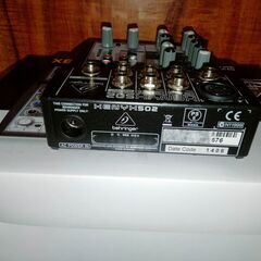 BEHRINGER XENYX 502　５チャンネル＋２チャンネル　オーディオミキサー　中古　送料が高いので取りにこれる方限定の画像