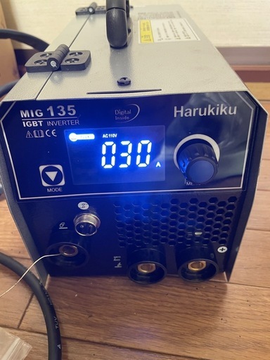 Harukiku MIG135 ノンガス半自動溶接機 電動工具 