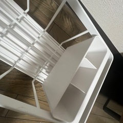 スリムツーウェイ水切りワイヤーバスケット タワーの画像