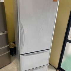 NO B602🌈福岡市内配送設置無料✨🌈日立 HITACHI 真空チルドV冷蔵庫 (365L・右開） 3ドア メタリックグレー R-S370DMV HMの画像
