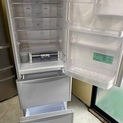 NO B602🌈福岡市内配送設置無料✨🌈日立 HITACHI 真空チルドV冷蔵庫 (365L・右開） 3ドア メタリックグレー R-S370DMV HMの画像