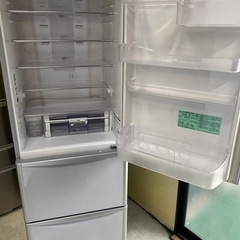 NO B602🌈福岡市内配送設置無料✨🌈日立 HITACHI 真空チルドV冷蔵庫 (365L・右開） 3ドア メタリックグレー R-S370DMV HMの画像