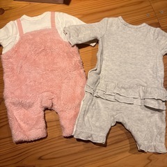 ベビー服60cmべべ2枚セットの画像