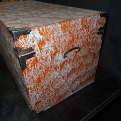 衣装ケース　昭和　レトロ　アンティーク　収納ケースの画像