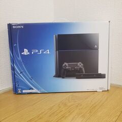 SONY ソニーPlayStation4 プレステ4 プレステーション　CUH-1000A 500 GB 通電確認済み　簡易動作　 ジェットブラック 箱付きの画像