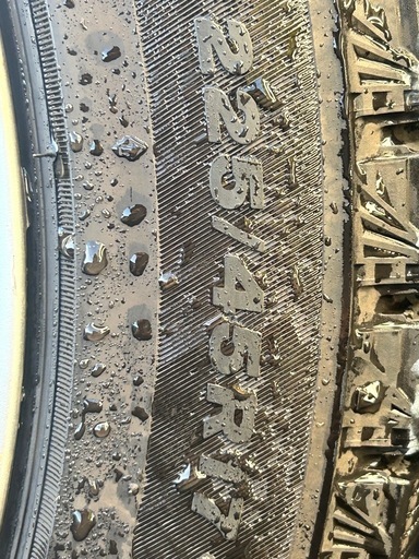 【バリ溝!】ブリザックBLIZZAK VRX３225/45/17+ベンツ純正ホイール