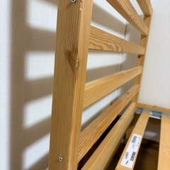 IKEA LUROY ベットフレーム　すのこスノコ の画像