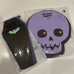 ◼︎決まりました◼︎フライングタイガー ハロウィン　飾りと紙ナプキンの画像