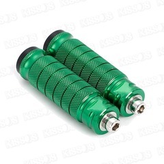 フットペグ ステップバー バイク ステップ タンデムステップ ペダル ローレットの画像