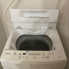 TOSHIBA 洗濯機　の画像