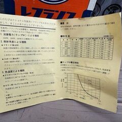 【4個セット】ナショナル　フラッド　レフランプ（カラー用 500W）PRF-500WBの画像