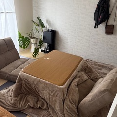 こたつセット + 大型リクライニング座席の画像