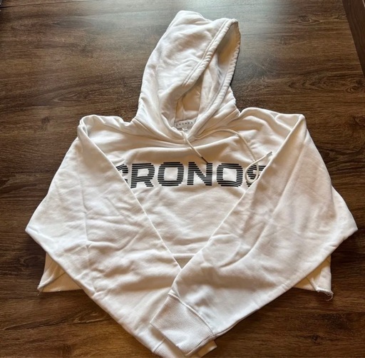 CRONOS ホワイトパーカー M